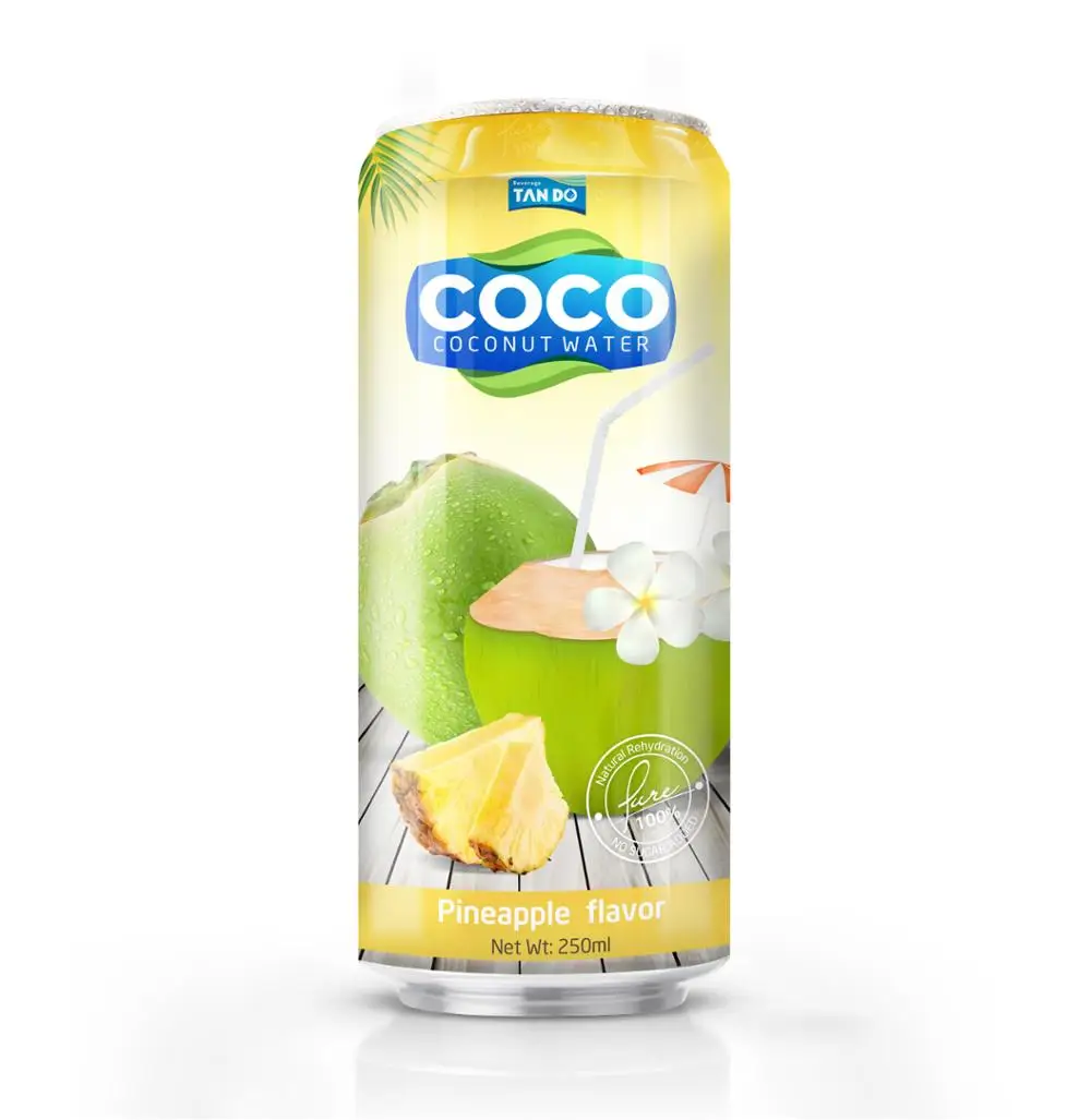 250ml fresh coconut water/pineapple juice/ private label - buy