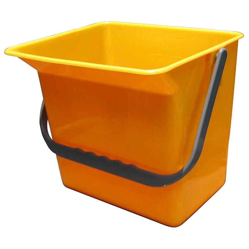 Hot selling Industrial 6L Square Shape Small Plastic Cleaning