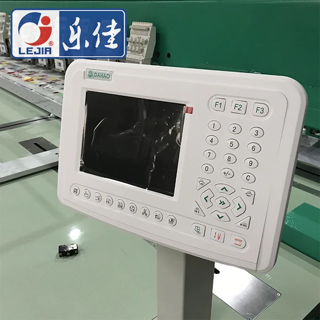 9 Needle 6 Heads Flat High Speed Embroidery Machine
