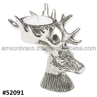 Bougeoirs 4 Pièces Pour Bougies Coniques, Porte-Chandelier Décoratif