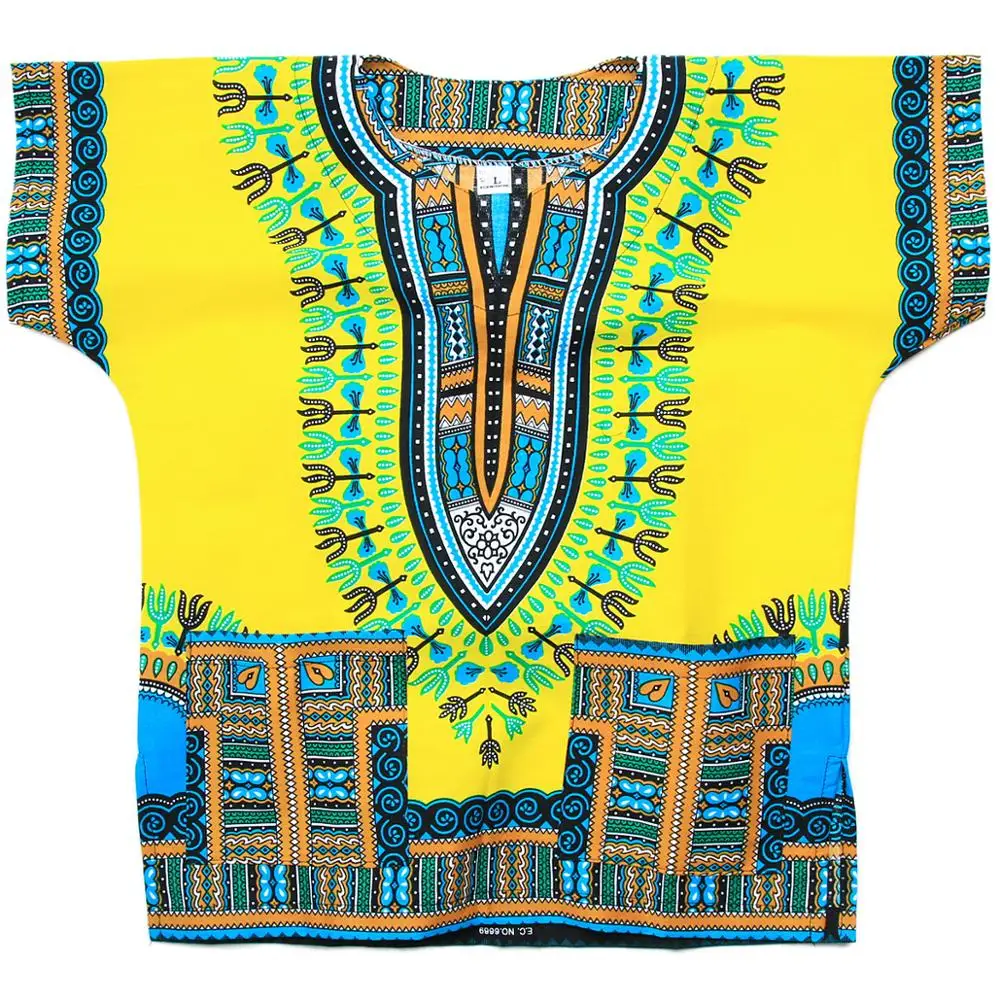 African Traditional clothing Dashiki for kids Children Shirt T-shirt 