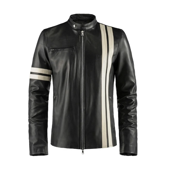 zipper on left side of jacket