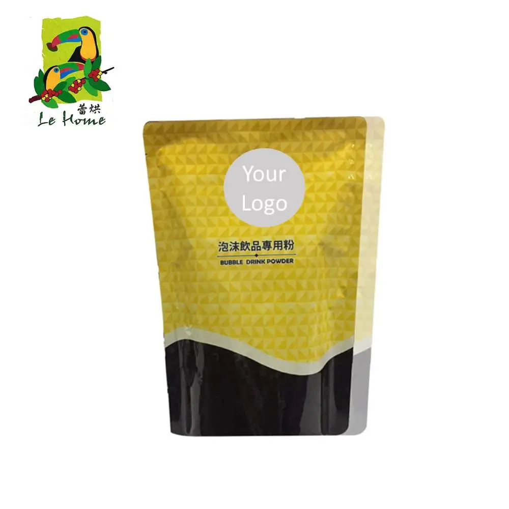 Taiwan Bubble Tea Topping Matcha Pudding Powder