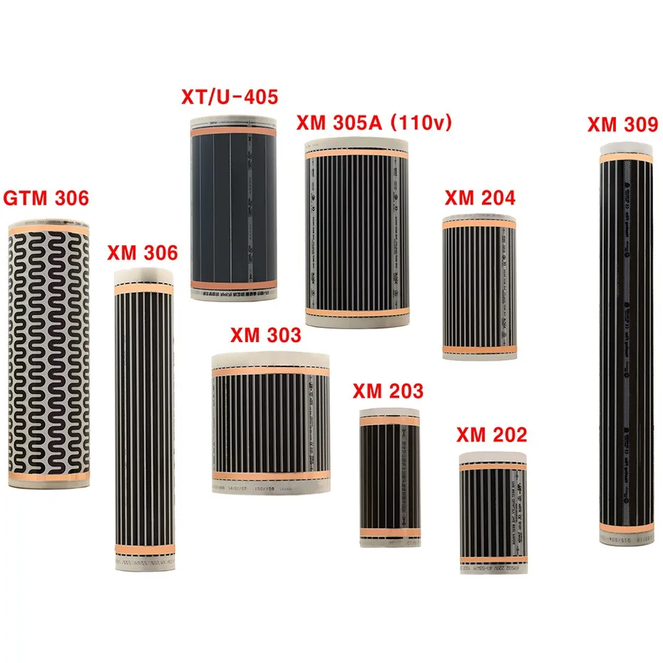 KOREA BEST Nano-Tech Infrared Floor Heating Film - XiCA Carbon Film Heater Energy and Cost-effective