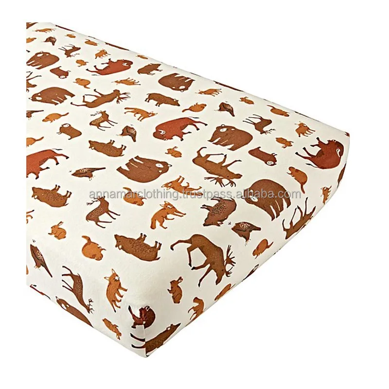 organic fitted crib sheet