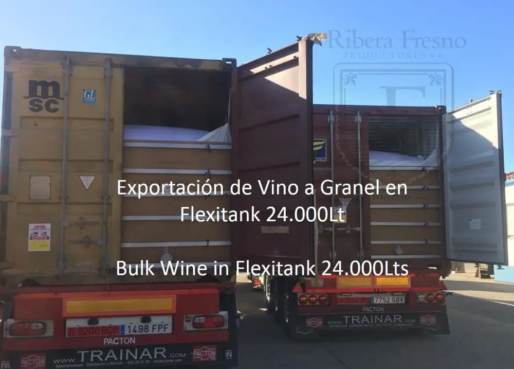Bulk Wine From Spain. We Supply Red And White Wine In Bulk. Bulk Wine