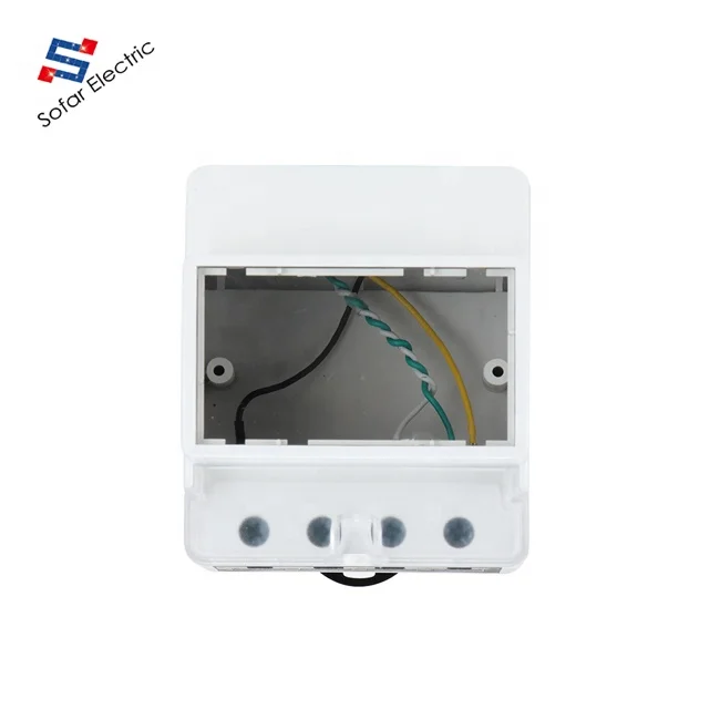 4P Din Rail Mounting Meter Case for Electricity Energy