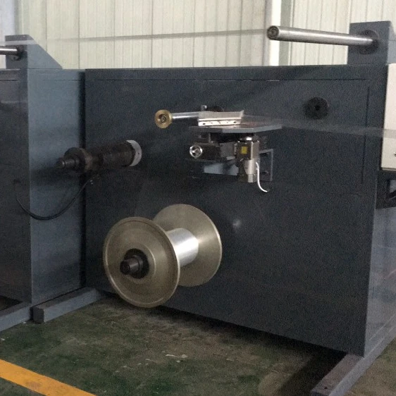 Column Cylindrical  Bobbin Winder Rewinding Machine of Monofilament Raffia  Extruder for South American Market