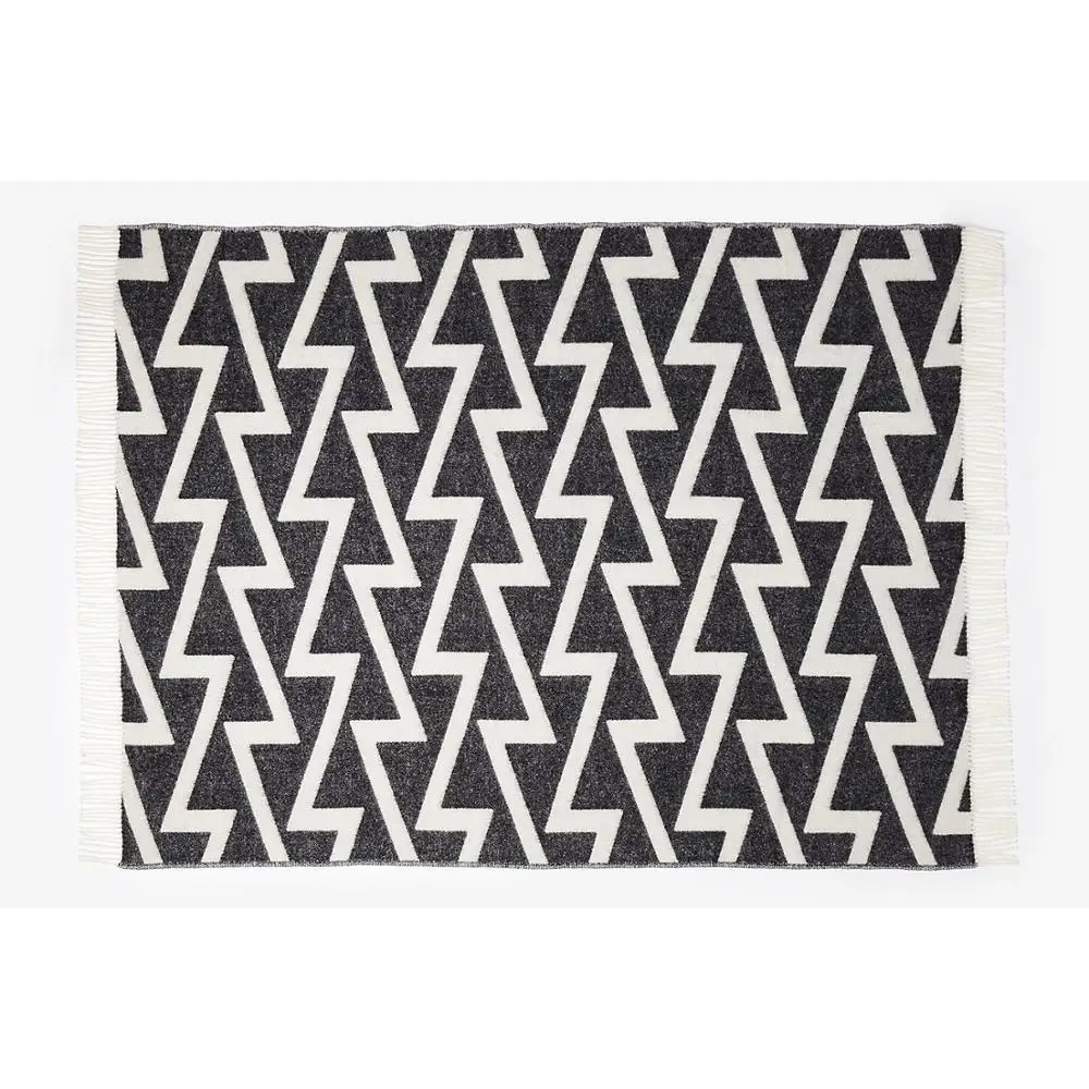 100 Jacquard Woven Double Face Rugs For Decorative For Living Area