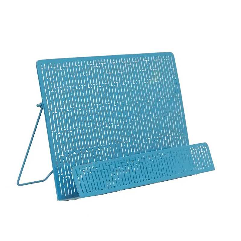 Новый декоративный металлический сетчатый держатель для файлов, стойка для брошюр, подставка для книг