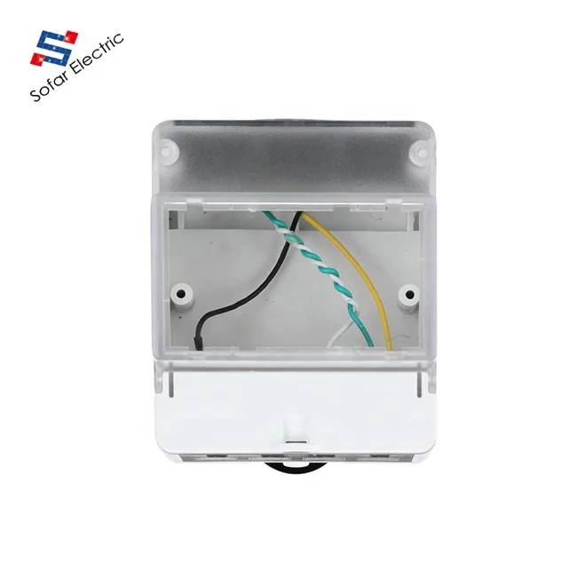 4P Din Rail Mounting Meter Case for Electricity Energy