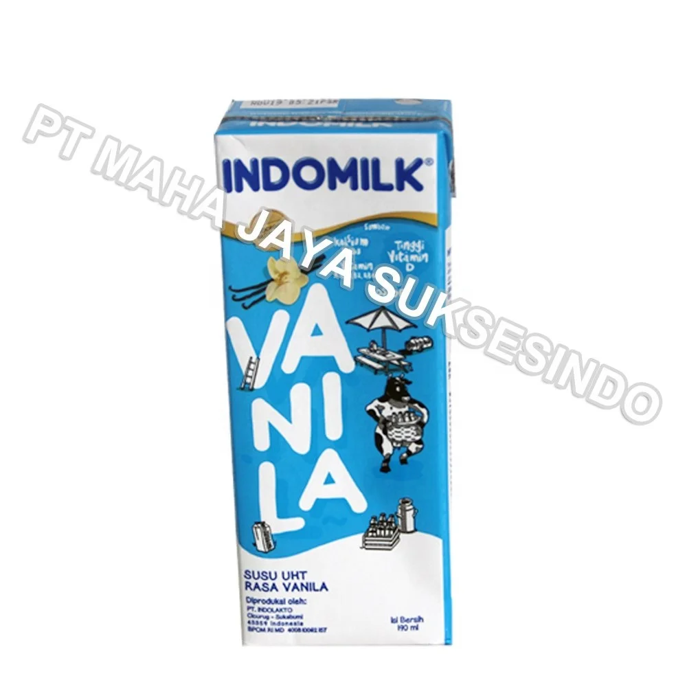 Indomilk Indomilk Milk Vanilla Uht Milk Wholesale View Uht Milk Wholesale Indomilk Uht Product Details From Pt Maha Jaya Suksesindo On Alibaba Com