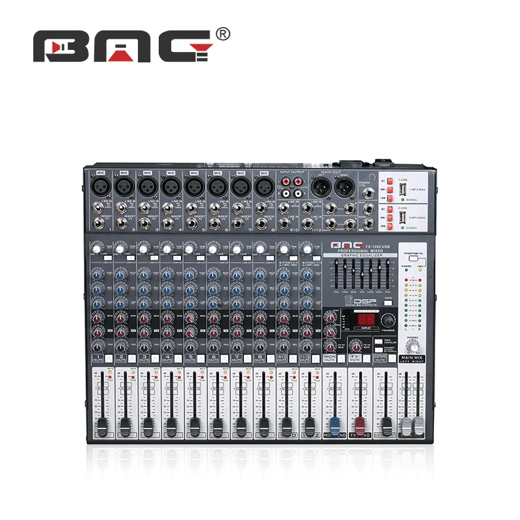 bmg pdx 8-channels small audio mixer