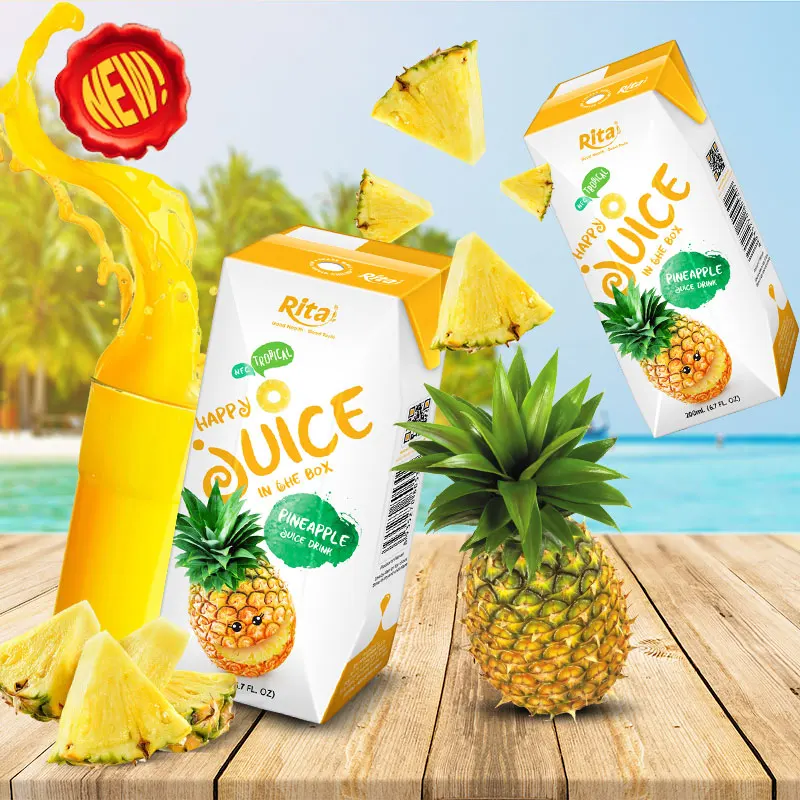 NFCフルーツジュースボックスパッキングパイナップルジュース