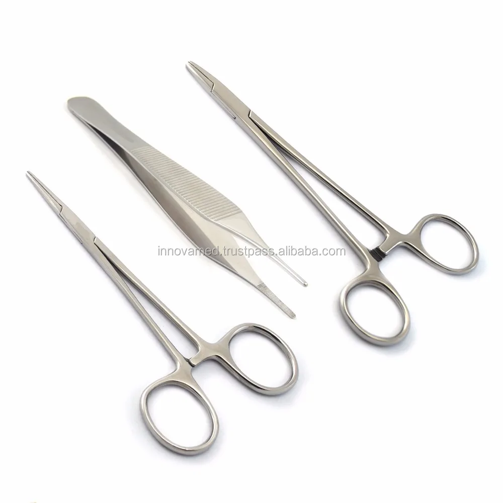 Hemostatic Locking Clamp Forceps Artery Surgical Veterinary Medical