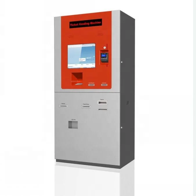 Ticket Vending Machine Kiosk - Electronic Ticket Machine for Metro
