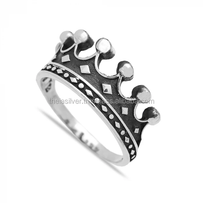 plain silver ring design for female