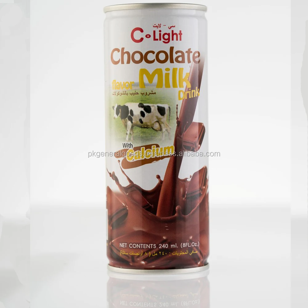 Chocolate Milk Drink Tin can 240ml