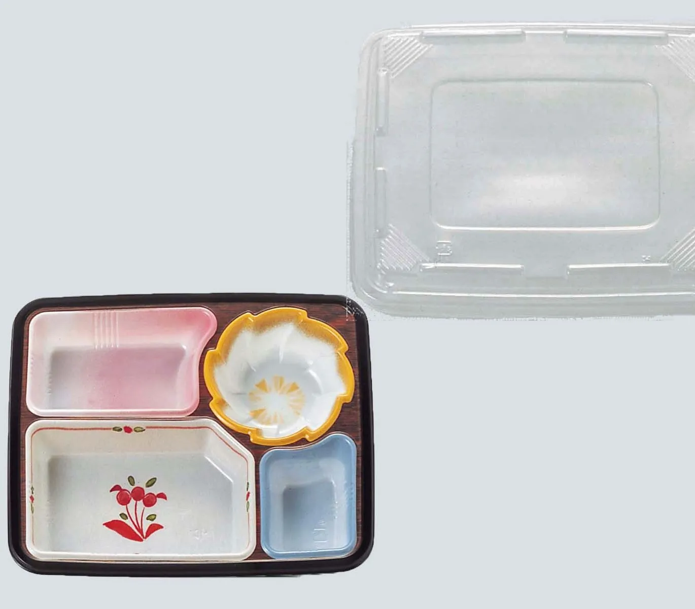 7 L 2-Tier Japanese Disposable Bento Box with Sleeve - FINAL SALE (5s –  J-Dish Co.