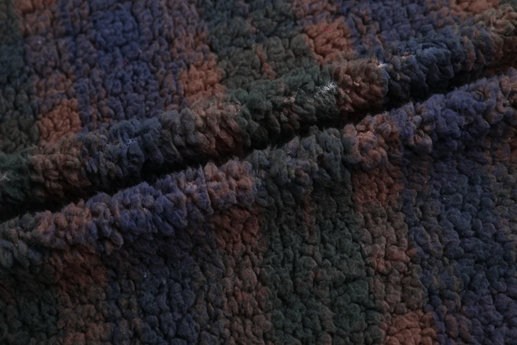 
 Шерстяная овечья шерсть 100% полиэстер однотонная шерстяная ткань с принтом  