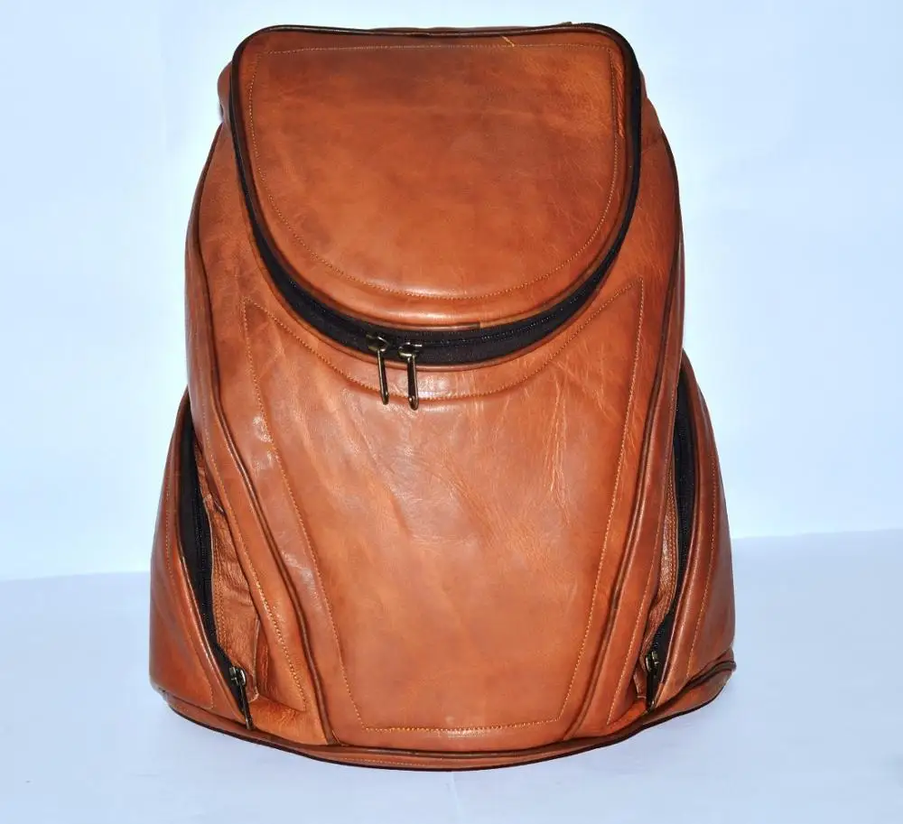 goat leather backpack