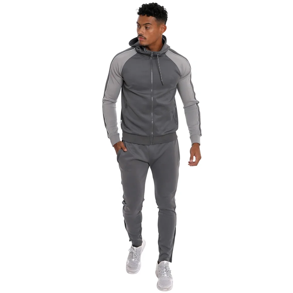 high quality customized sweat suit men jogging sports mens