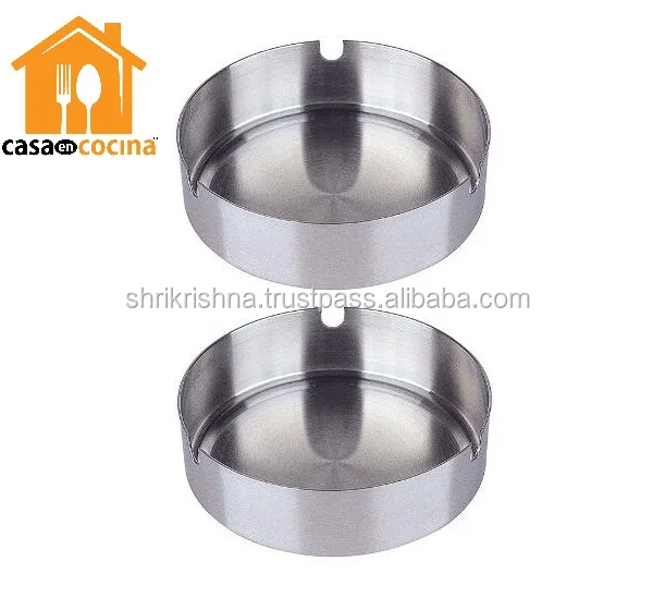 2023 Best Premium Quality Seller Stainless Steel Ash Trays Metal Cigar