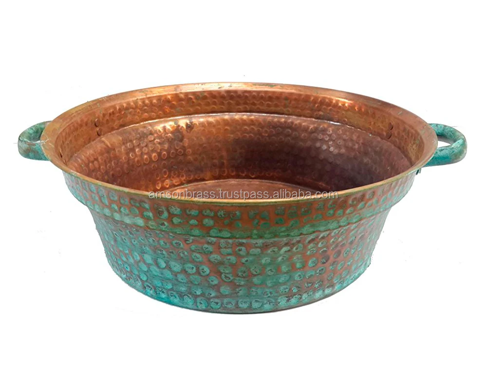 
 Большая Медная миска для педикюра для спа-салона  