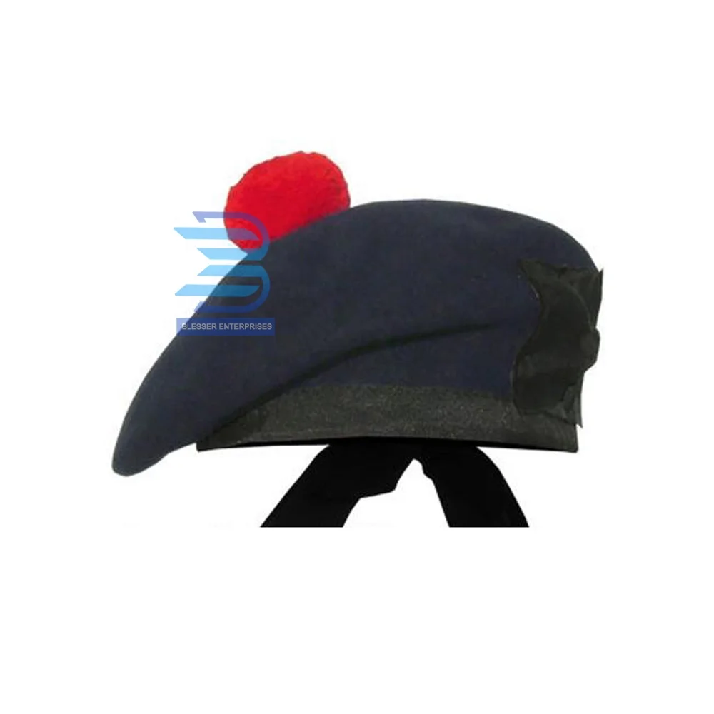 100% Wool Navy Blue Balmoral Cheap 