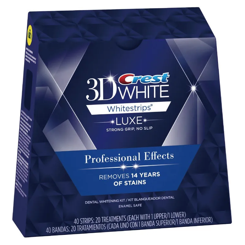 Crest Whitestrips Crest Professional Effects 1 Box 20 Pouches 40 Strips Crest Whitestrips