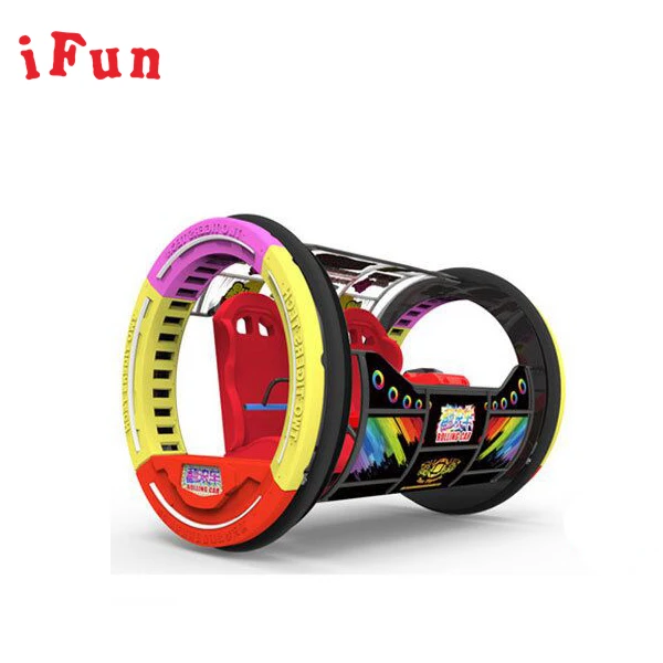 Ifun Park Outdoor Rotating Car Rolling Car Happy Balance 360 Degree