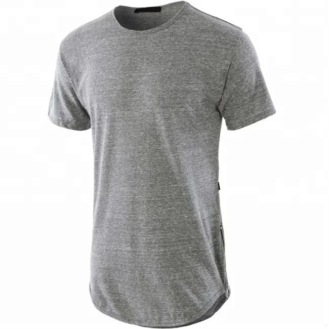 ladies longline black t shirt