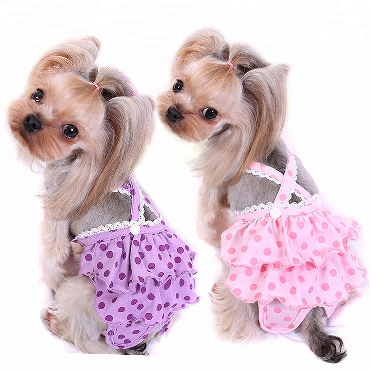 Source Wholesale cute pet physiological pants suspender vest dog
