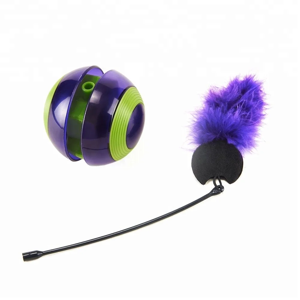 
 Игрушка для домашних животных, игрушка для кошек, игрушка для крикета со звуком, игрушка-роллер с перьями, идеальный подарок  