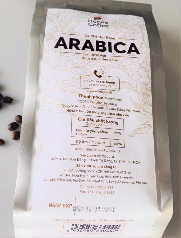 Honee Coffee - Arabica coffee beans roasted screen size 18 single origin Vietnam