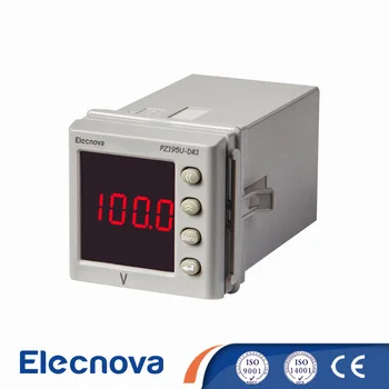 
 Elecnova PZ195U-DK1 48*48 мм 1 фаза Мини цифровой панель Высокая точность связи Вольтметр постоянного тока Вольтметр  