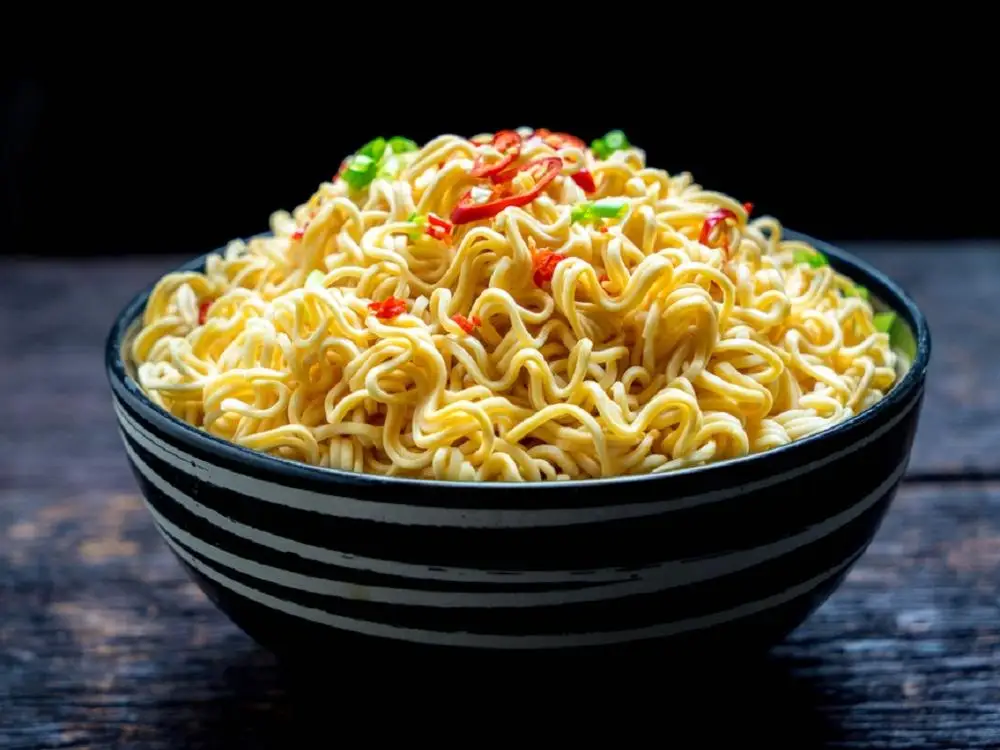 Лапша быстрого приготовления сделано во