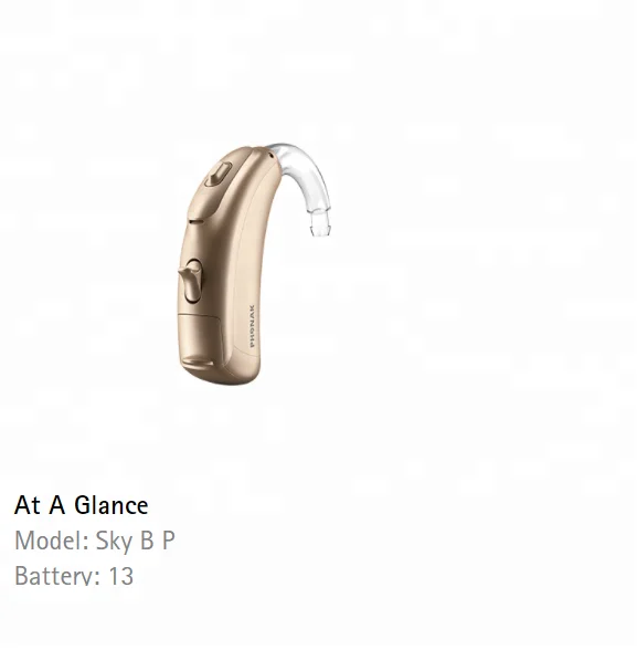 Phonak Sky B 30 P Hearing Aid New Launch 2018 - Buy Pedriatic Hearing ...