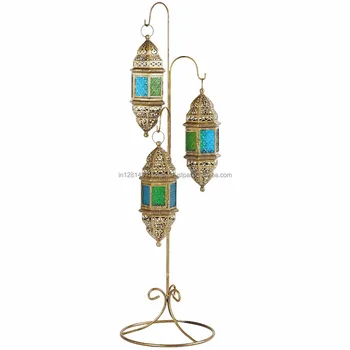 Set of 3 moroccan Antique Lantern / Hanging Lantern