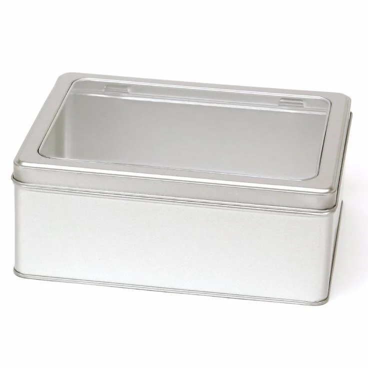 Tin Large Persegi Panjang Tutup Timah Dengan Kuat Bening Lipat Makanan Aman Buy Persegi Panjang Kotak Timah Persegi Panjang Kaleng Polos Persegi Panjang Tin Product On Alibaba Com