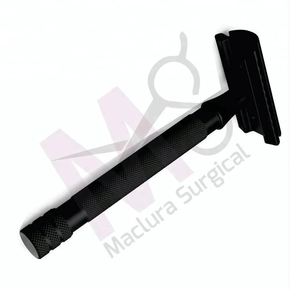 Matte Black Shaving Safety Razors Mse 24 Customize Razor Double Edge