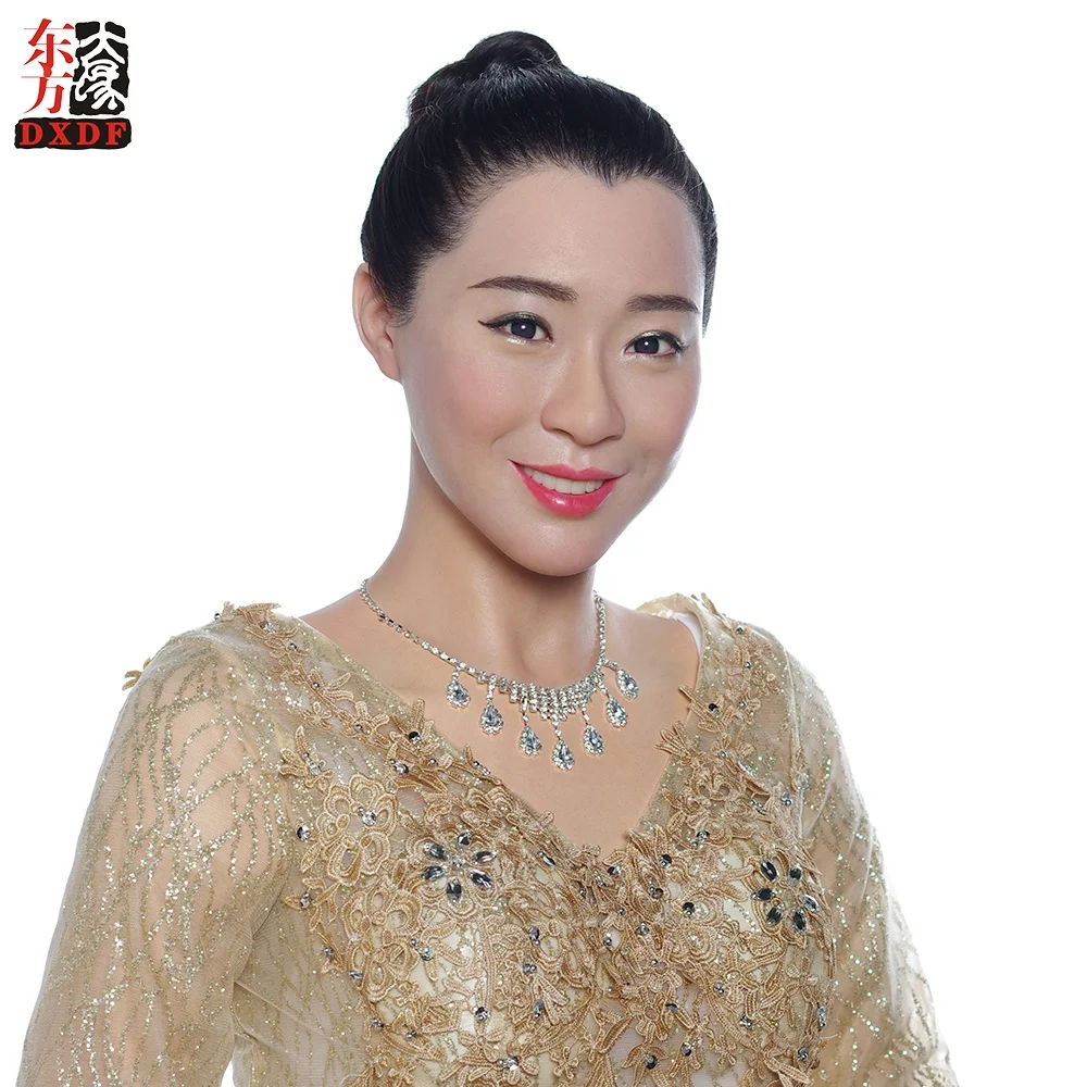 Interactivity Wax Figure Realistic Human Size Beauty Wax Robot for Hotel