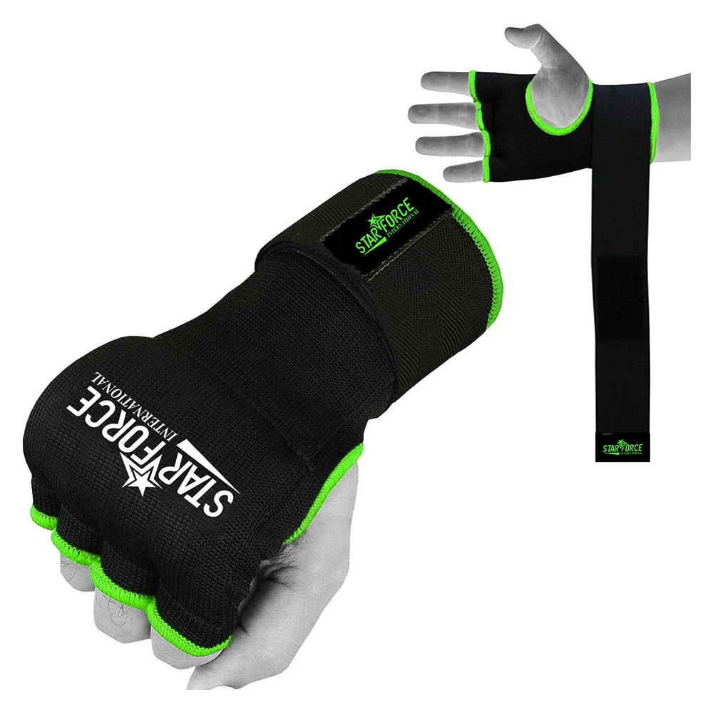 Gel Padded Gloves Inner Hand Wrap boxing bag Fist Padded MMA, 