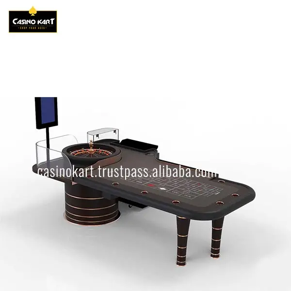 Super Quality Golden Ring Roulette Table (without Wheel) Style