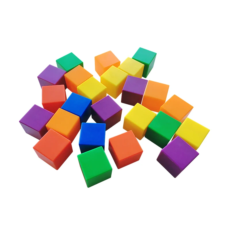 1 inch hollow plastic cube building