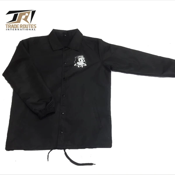 plus size nylon windbreaker