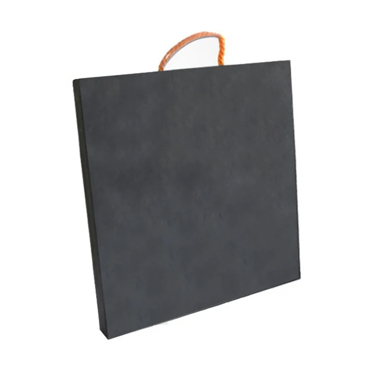Durable Helps Prevent Jacks From Sinking Plastic UHMWPE Crane Foot Bearing Support Crane Truck Outrigger Pads