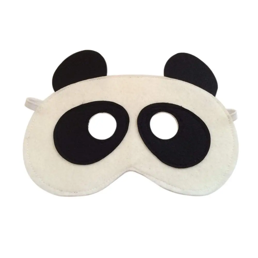 Source favors Panda Felt Mask party ideas kids costume kids animal on