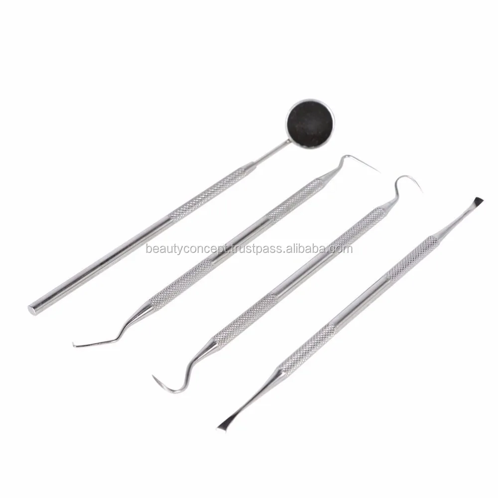 Stainless Steel Oral Care Kit Dental Hygiene Instruments Plaque