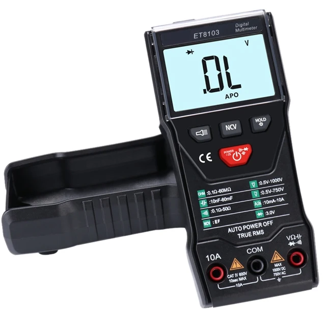 ET8103 Full Intelligent Digital Multimeter Mini Portable Pocket Measure Tool